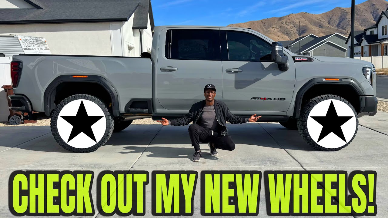 Я купил идеальные диски для своего GMC Sierra 2500 AT4X!