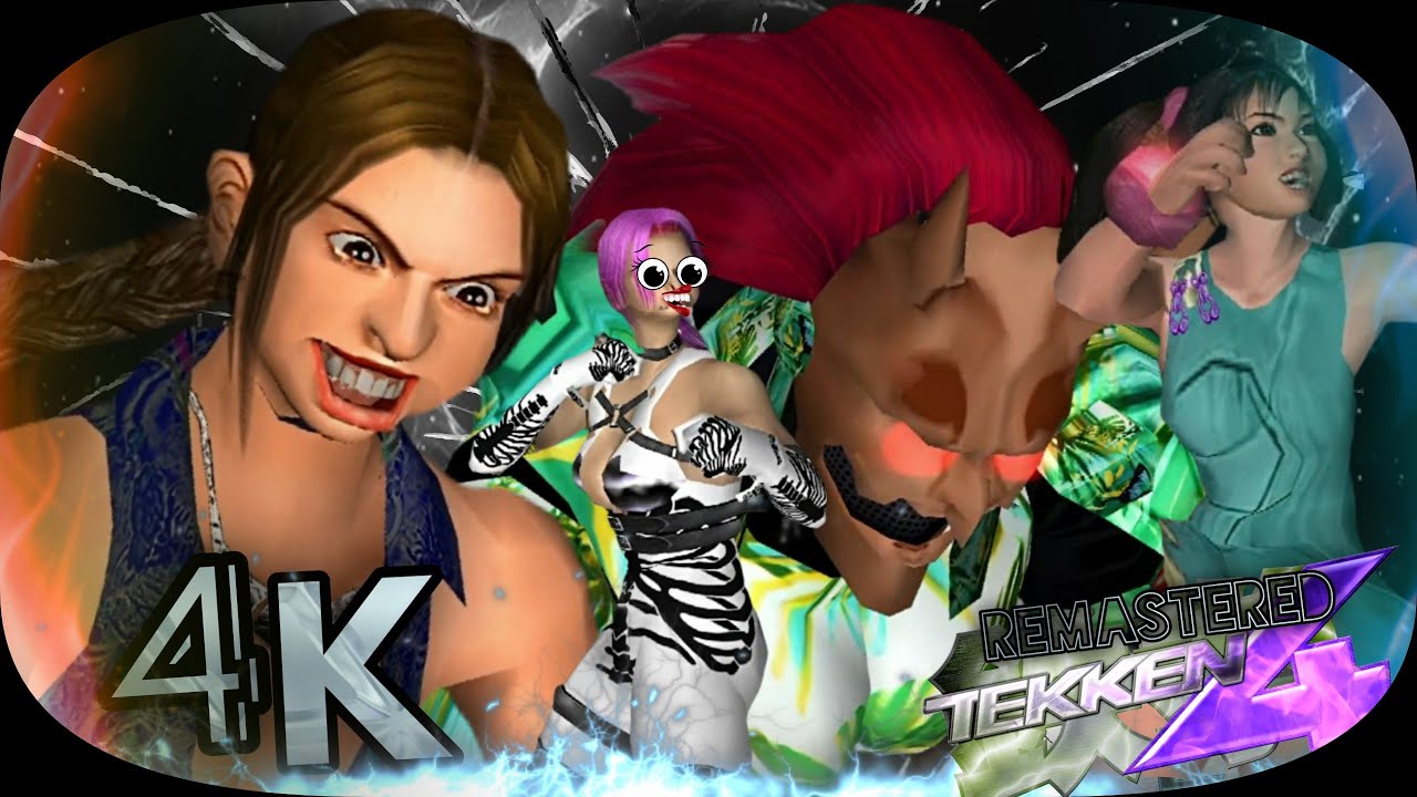 Special Outfit Fury Team Tekken 4 Remastered UHD 4K 60 FPS 