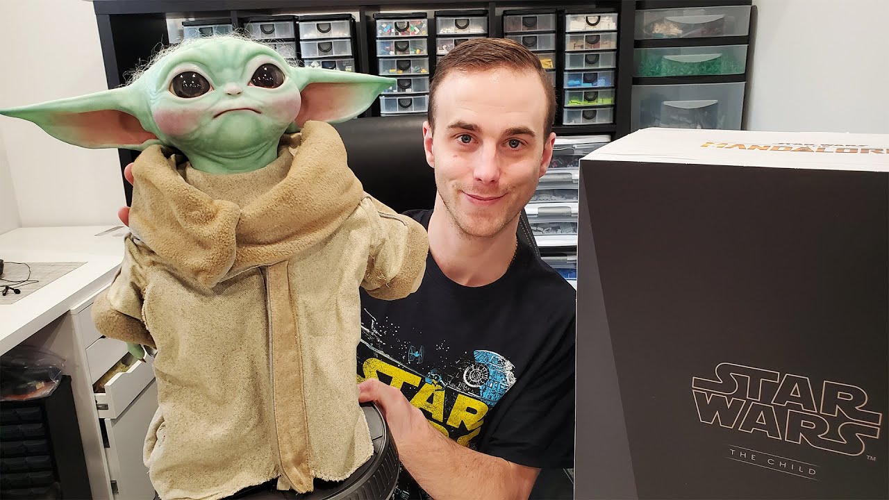 SIDESHOW Life-Size THE CHILD Statue Unboxing