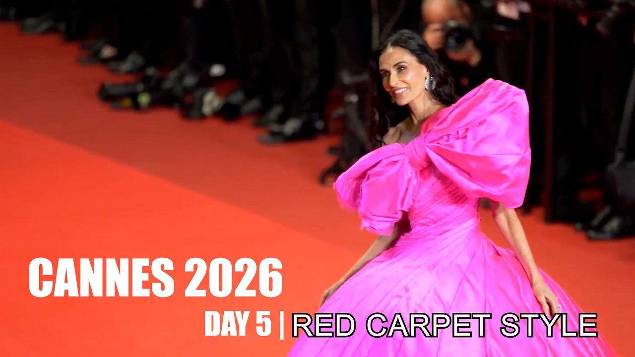 DAY 5 | CANNES FILM FESTIVAL 2026 Red Carpet Style - 4K