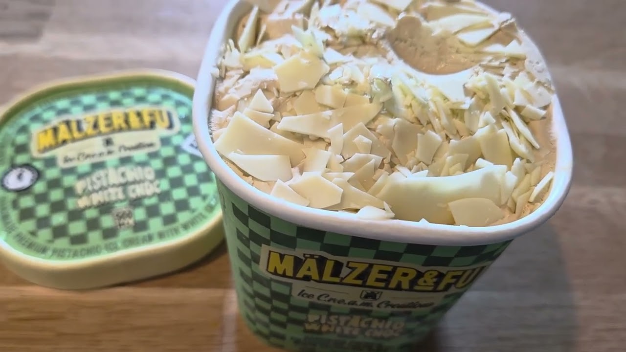Mini Taste Mälzer&Fu Eis Pistachio White Choc Pistazie Maelzer Yum! Göttlich!
