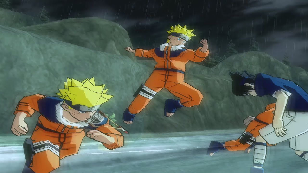 Naruto (Clássico) VS Sasuke (INSANE) - Naruto Shippuden Ultimate Ninja 4