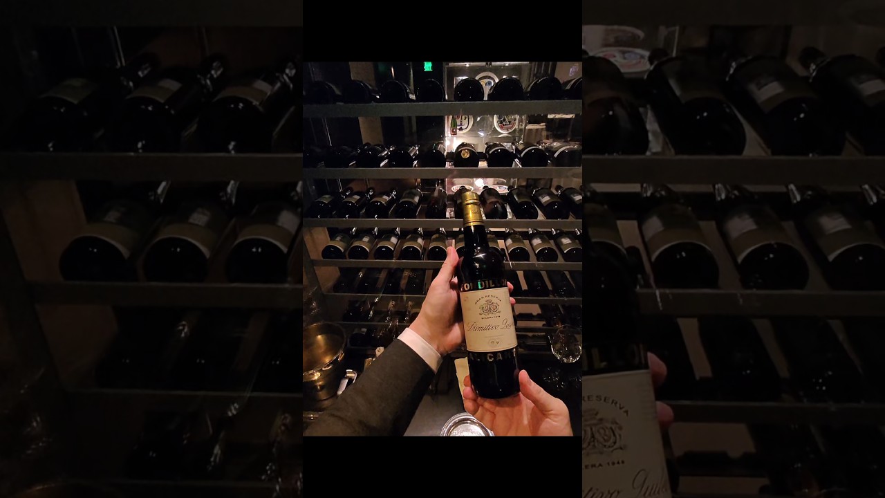 Opening 1948 Dessert Wine Alicante Fondillon  #fyp #pov #trending #viralvideo #asmr #explore #wow