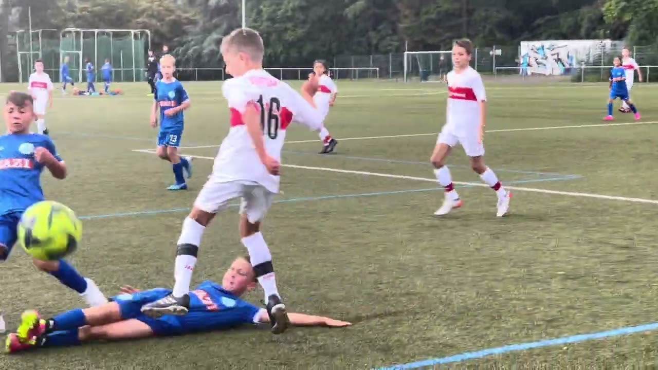 SV Stuttgarter Kickers U11 VS VFB Stuttgart   (Erste Halbzeit)