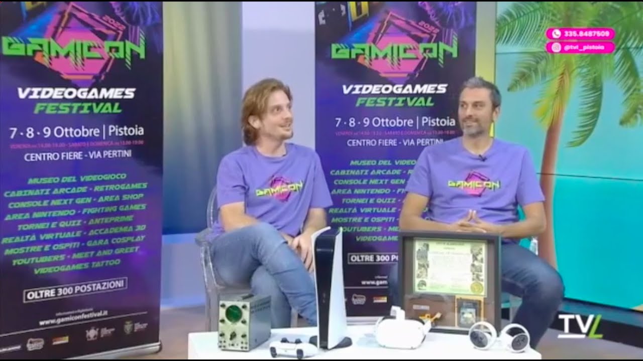 TVL - Presentazione GAMICON Videogames Festival