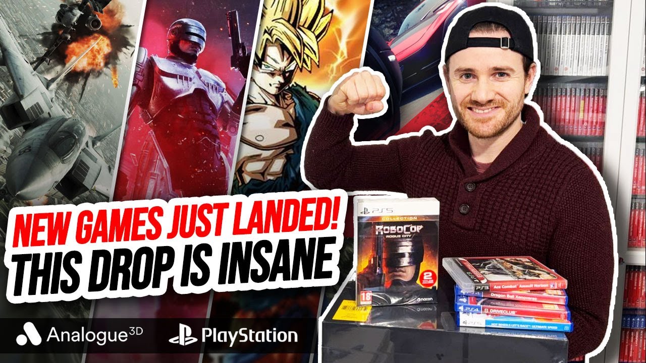 Huge New Games Just Dropped on PS5, PS4, PS3 & Analogue 3D!