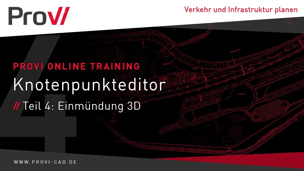 Knotenpunkteditor Teil 4 – Einmündung 3D
