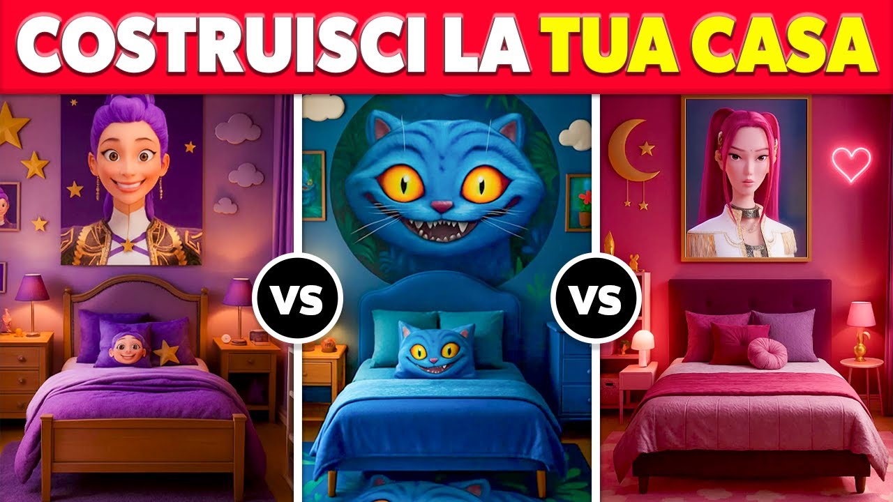 Costruisci la tua Casa dei KPOP DEMON HUNTERS 🏠💖🧸🌈 70 SCELTE IMPOSSIBILI! Cosa sceglieresti?