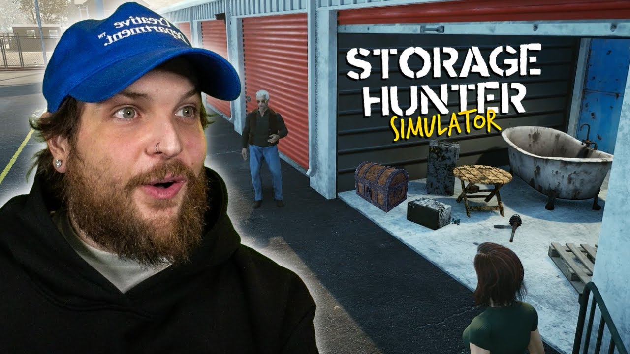 FINDING DIAMONDS IN THE DIRT! | Storage Hunter Simulator