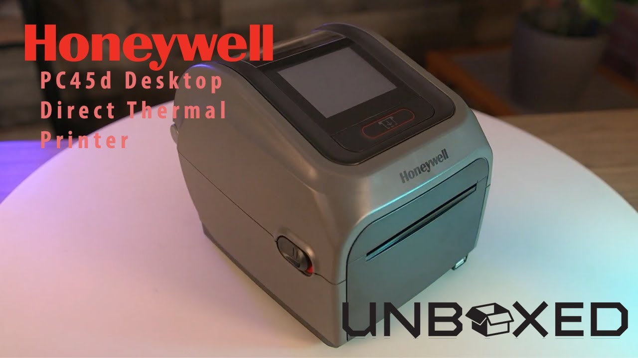 Unboxed with the Honeywell PC45D Desktop Thermal Printer