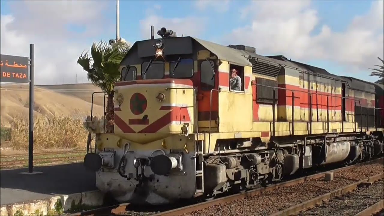 ONCF DH class locos on passenger services  29 January - 31 January 2025