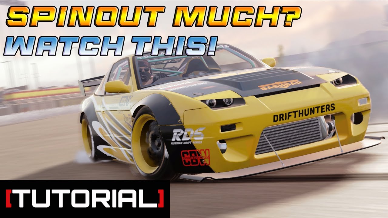 HOW TO CANCEL SPIN OUT CarX Drift Racing 2