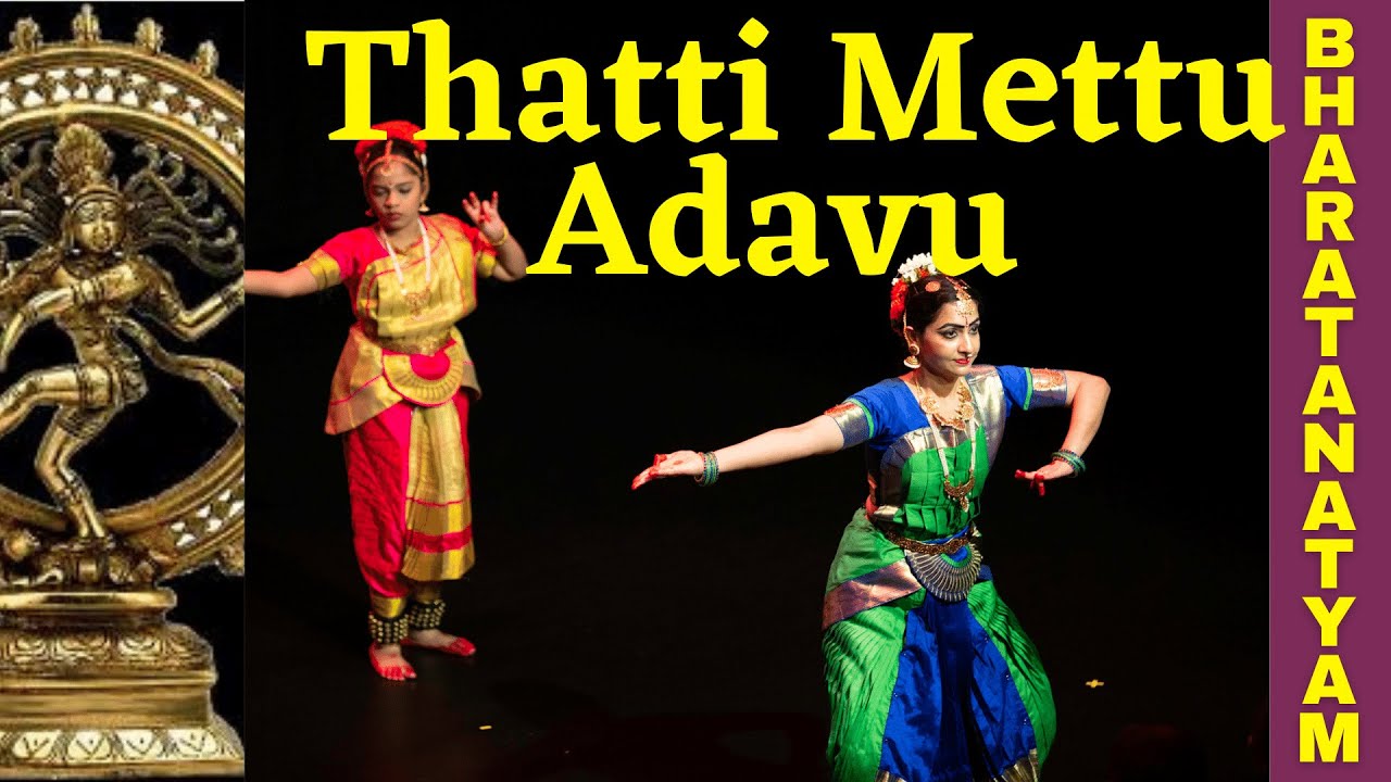 Thath Thai Tha Ha 1 to 4 steps / Thatti Mettu adavu | Bharatanatyam