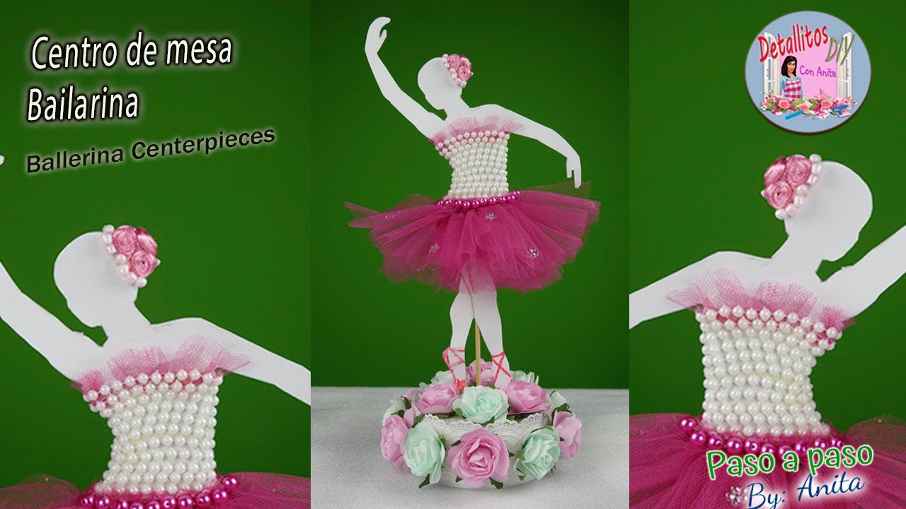 Centro de mesa bailarina
