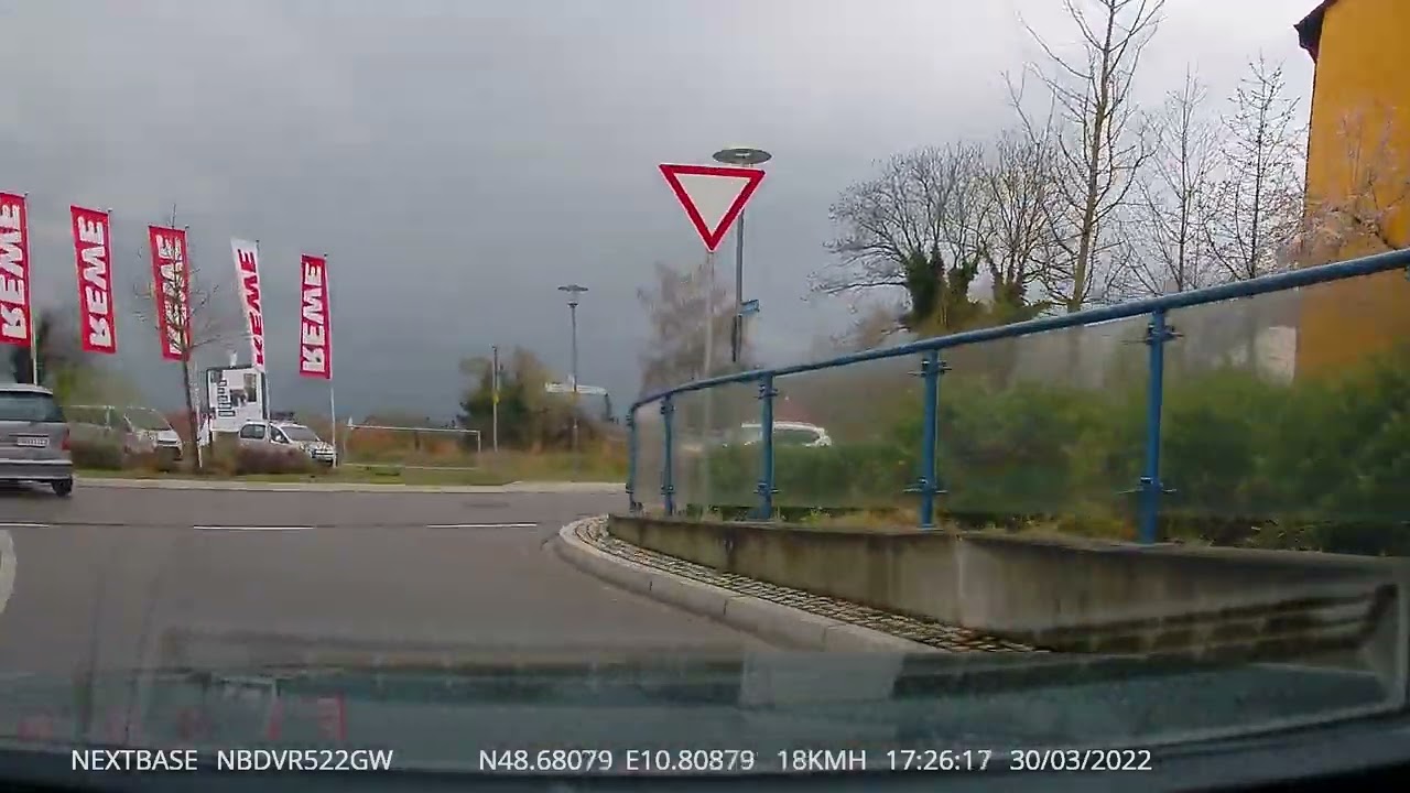 Germany driving tour: Donauwörth (Parkstadt) - Mertingen - Wertingen - Höchstadt - Tapfheim