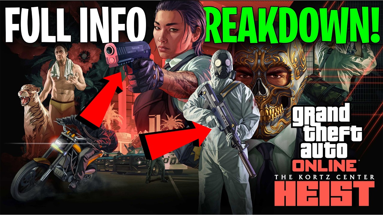 HUGE DLC INFO BREAKDOWN: The Kortz Center Heist - Highest Payout Ever, New Cars, GTA 6 Easter Eggs!