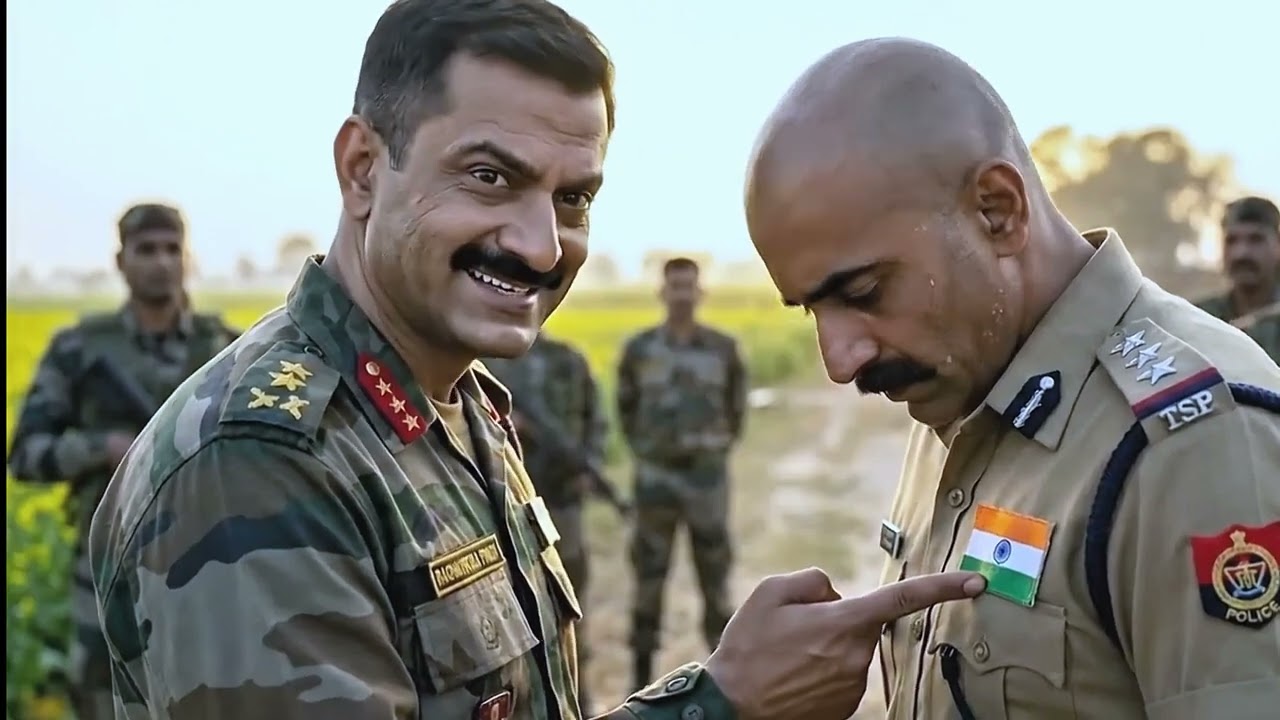 आर्मी अफसर और पुलिस में हुई लड़ाई #viral #army #viralstory 