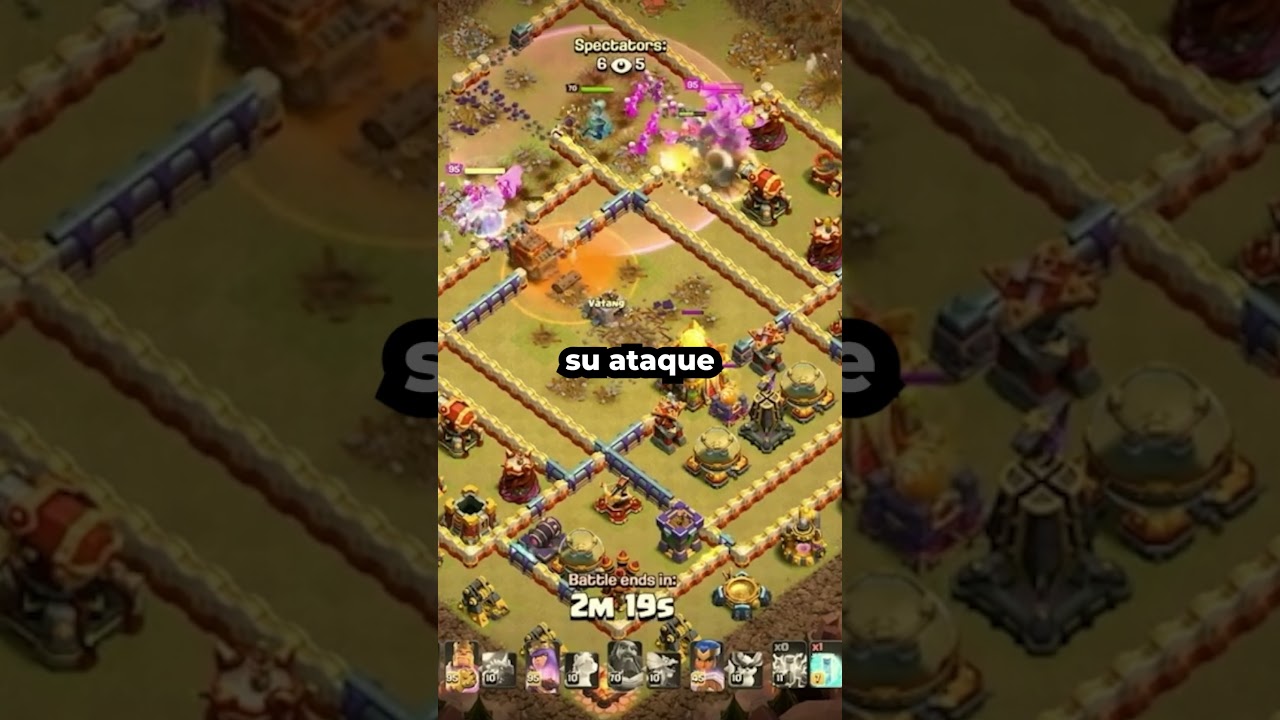 Se ARRIESGA 18.000$ ATACANDO con UN EJ&Eacute;RCITO de BRUJAS 😱 (Clash of Clans)
