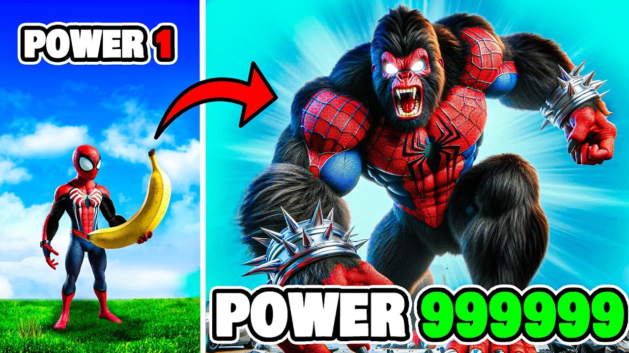 Upgrading to SPIDERMAN KONG in GTA 5