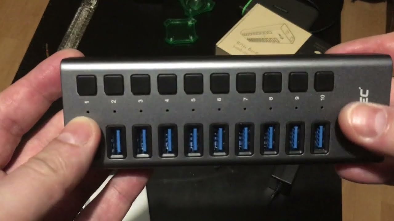 Активный usb хаб 3.0 - обзор. Зачем он нужен.