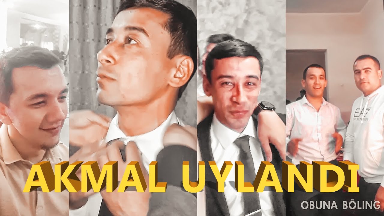 Xovos Akmal uylandi to'ylar muborak kyov navkar kelin prikol #bizam qachon uylanamiz