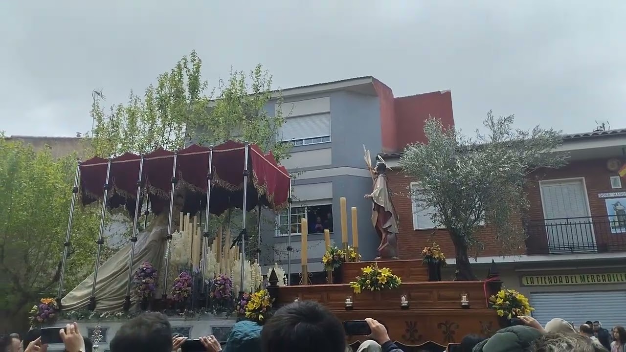Semana Santa Malagón 2025. Encuentro. Domingo de Resurrección.