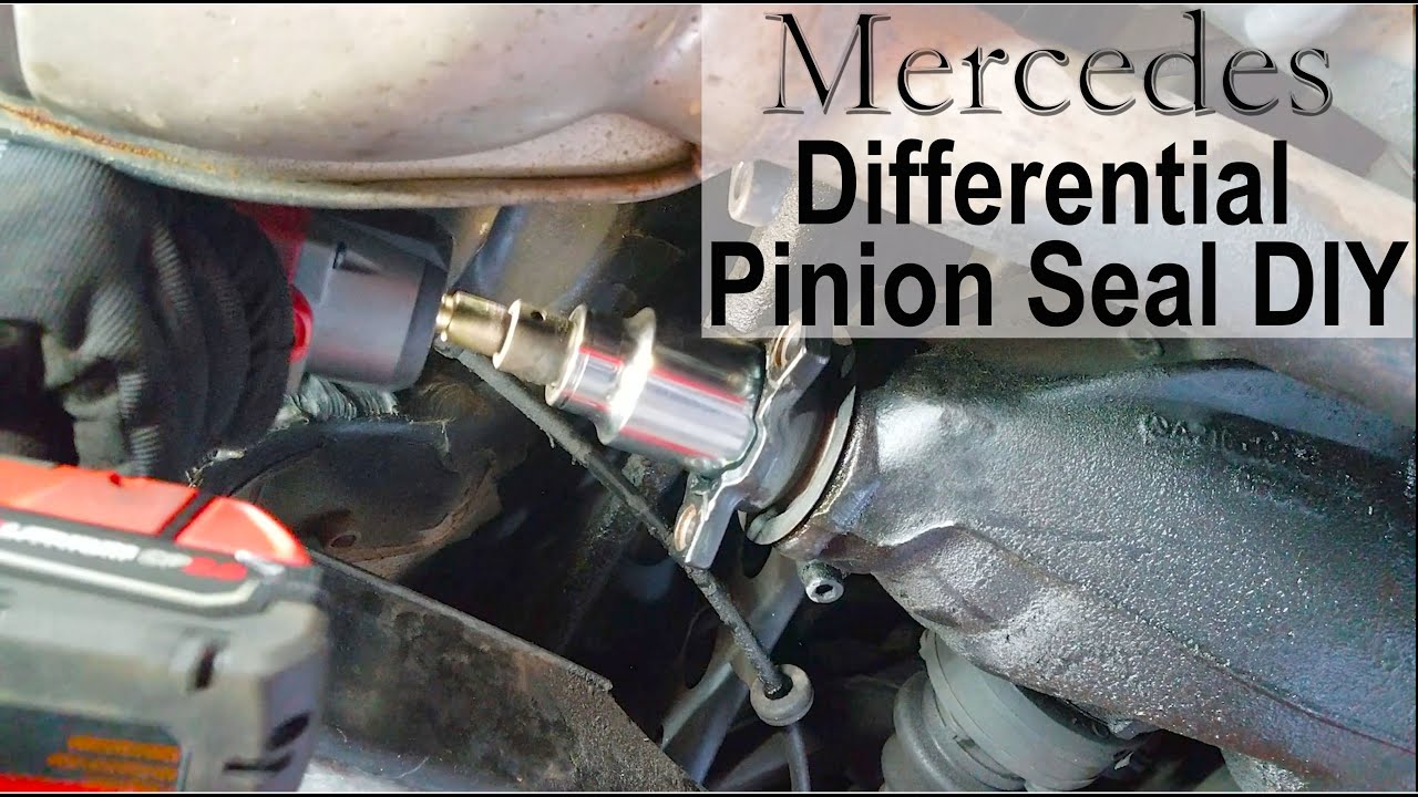 Fix Mercedes  Differential Leak, W210 W220...