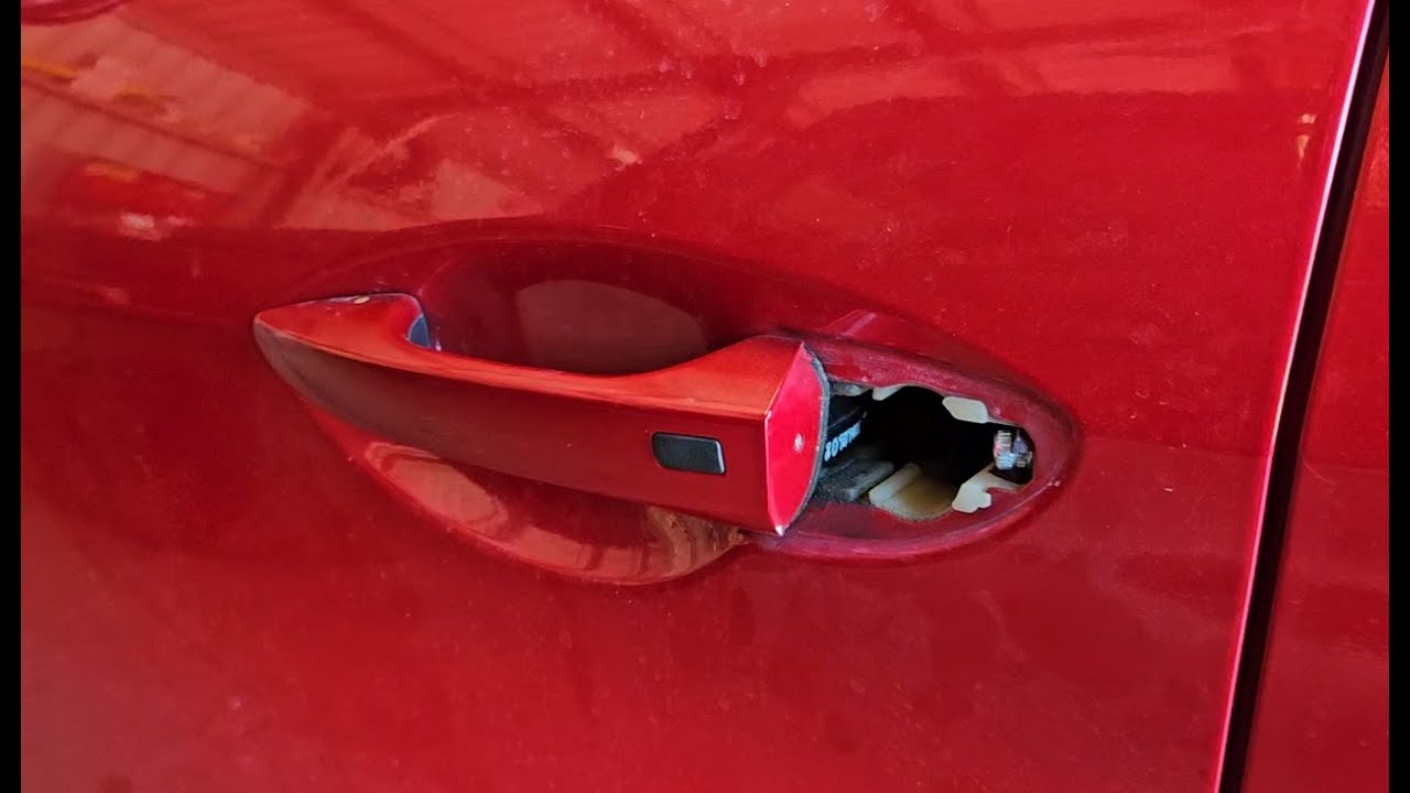 Replacing a Veloster door handle