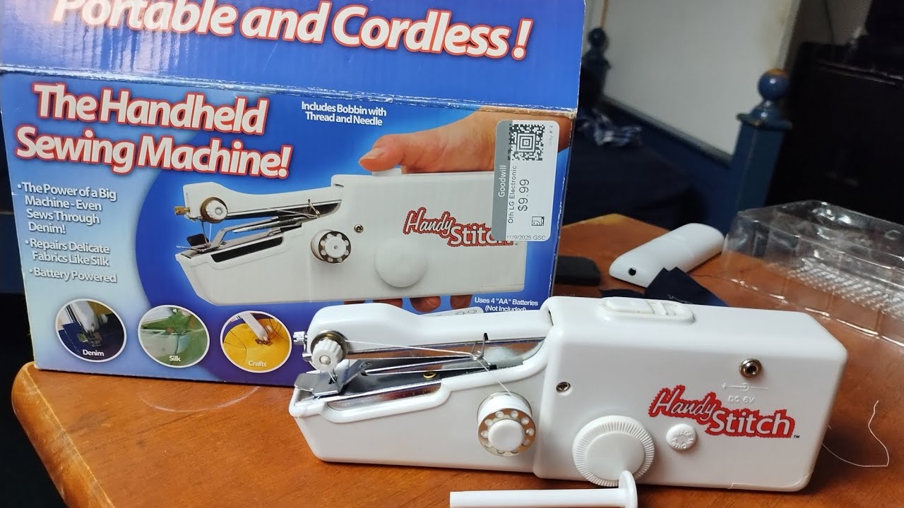Maquina de cocer portátil review