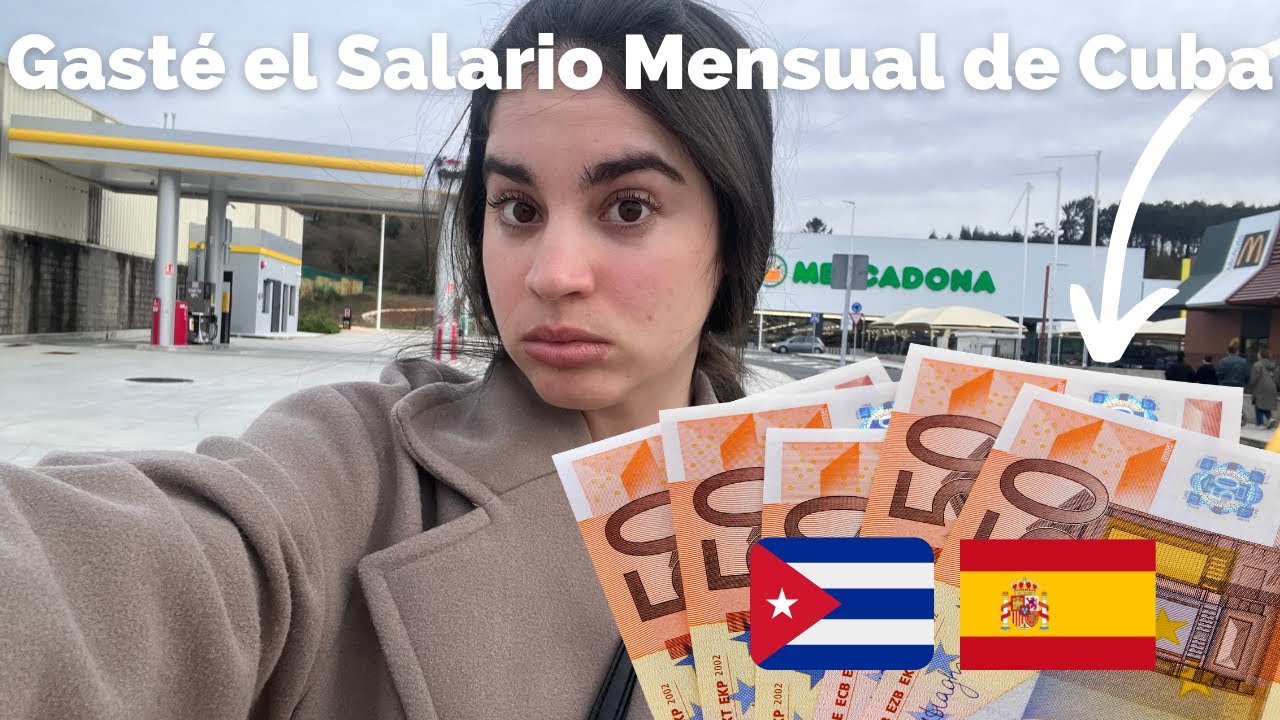 Esto puedo comprar en España 🇪🇸 con un Salario Mensual de Cuba 🇨🇺…