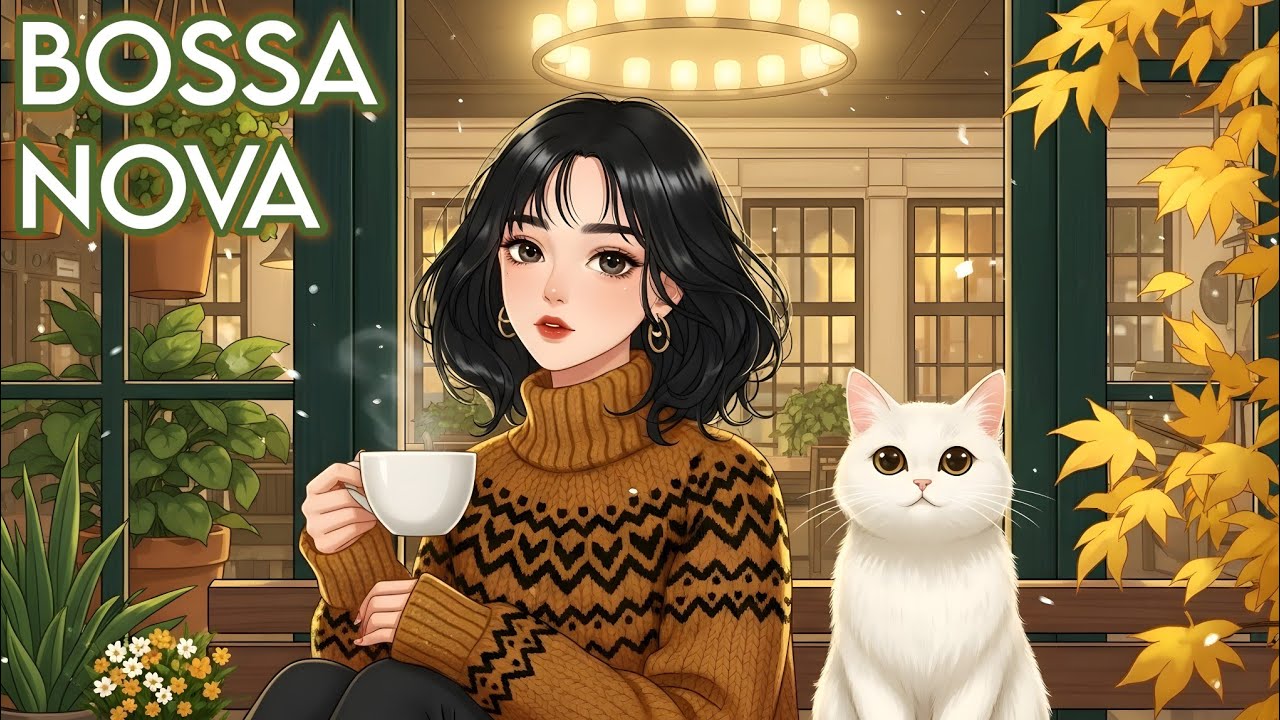 Relaxing Soft Bossa Nova & Smooth Jazz to Feel Cozy ☕ Cozy Café Music for Work & Study