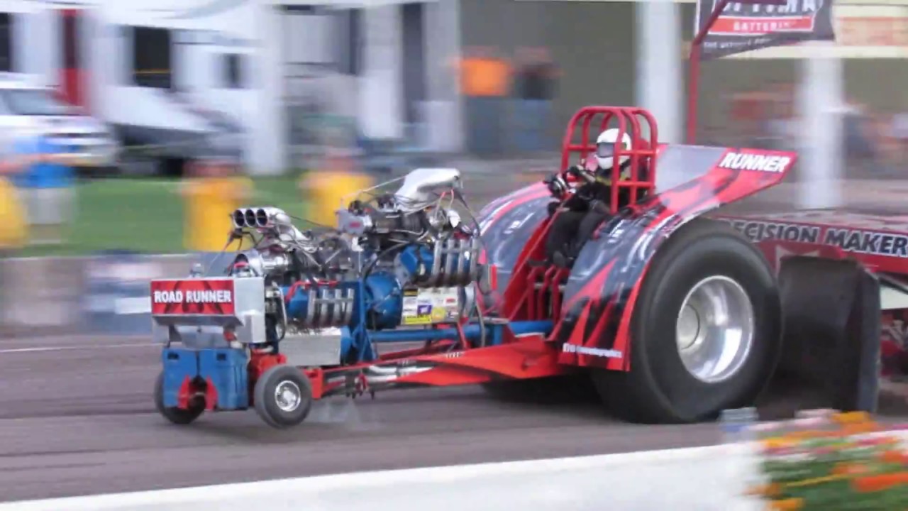 2018 NYTPA Modified Tractors Pulls at Schoharie County Fair in Cobleskill New York