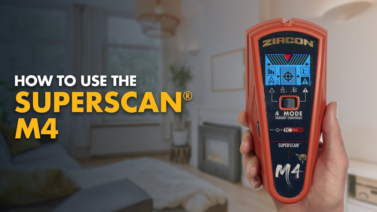 Zircon SuperScan M4 Advanced Stud Finder