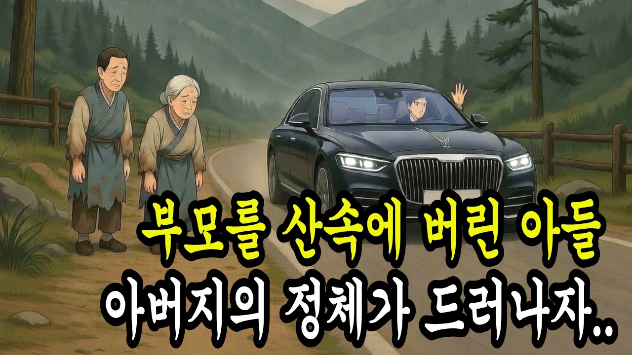 요양원비 아깝다고 부모를 산속에 버린 아들, 아버지의 정체를 알고나자 하늘이 무너졌습니다. | 오디오북