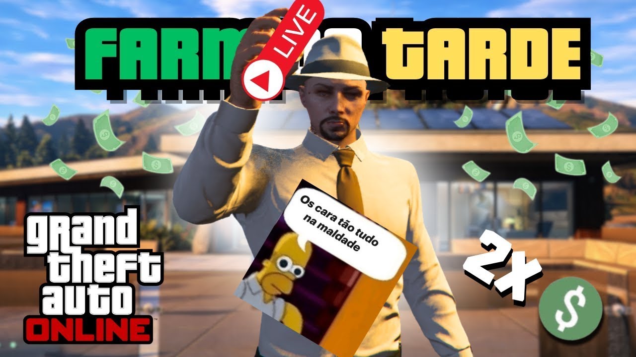 Conversando e Farmando no GTA ONLINE!