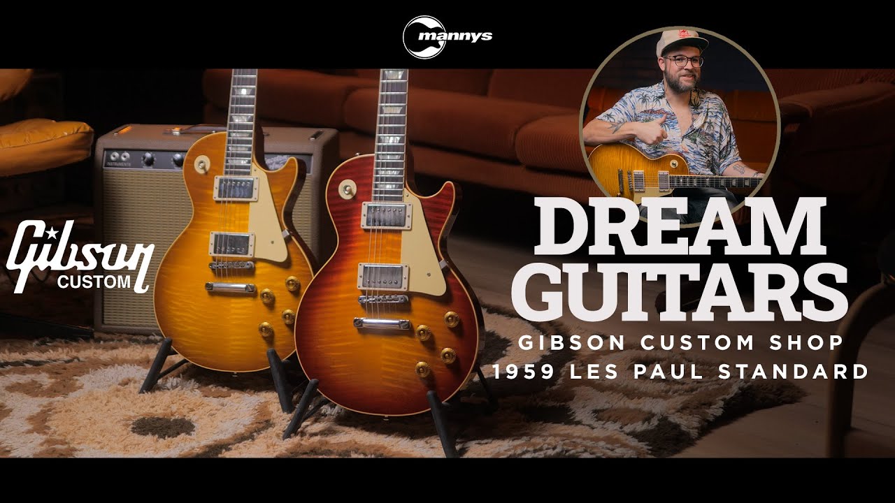 A Love Letter to the Gibson 1959 Les Paul Standard [ft. New Custom Shop Arrivals!]