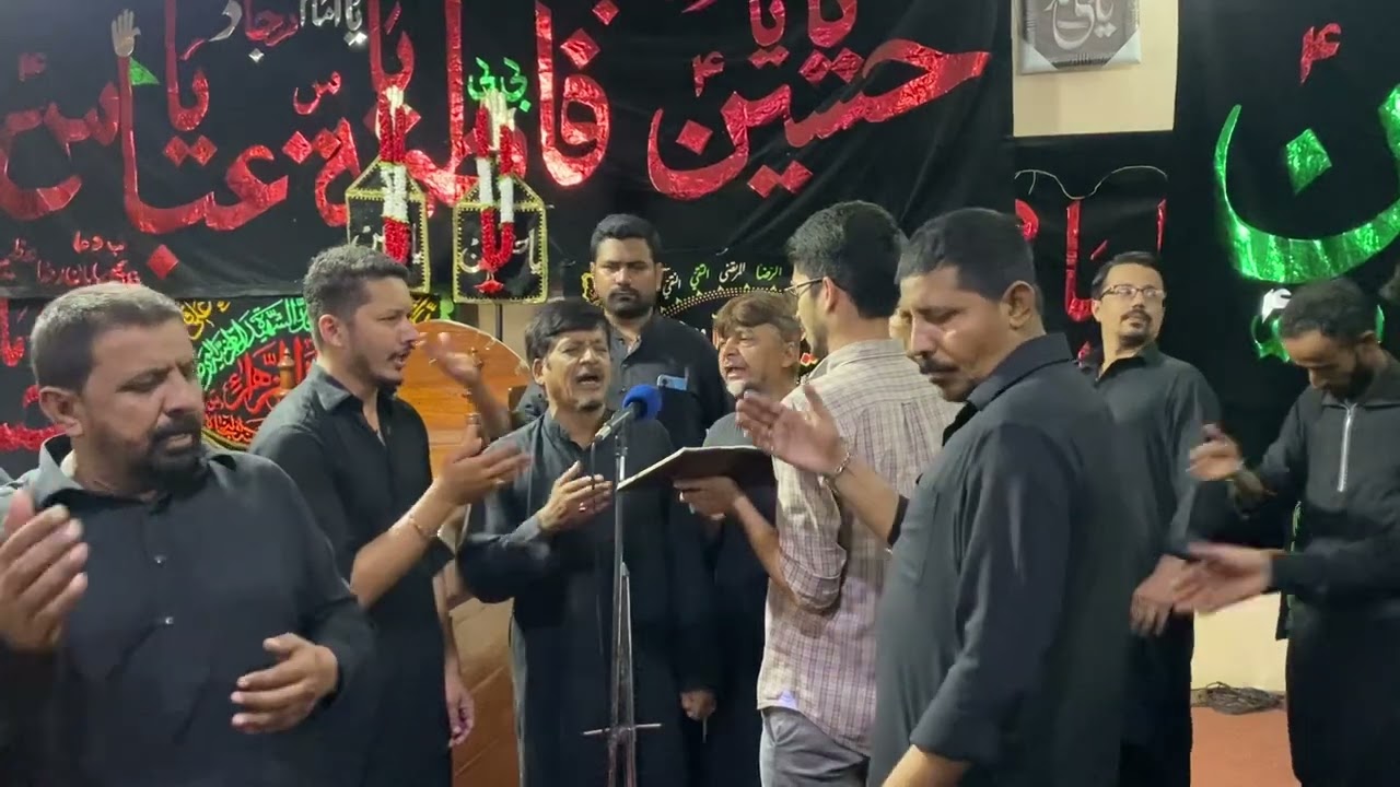 Karbala walay humien dars e raza dete hain #Abrarmirza