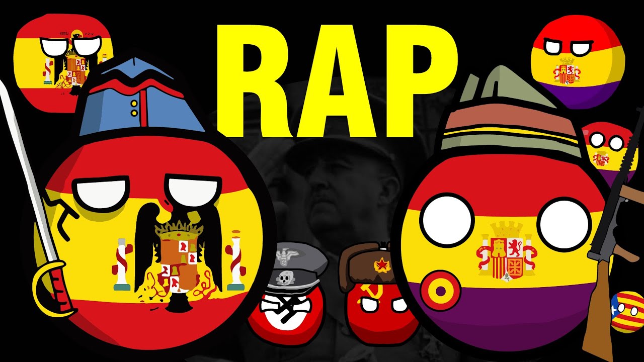 🇪🇸 RAP de LA GUERRA CIVIL ESPAÑOLA 🟥🟨🟪 | RESUMEN Fácil en 5 minutos | Aprende Rapeando