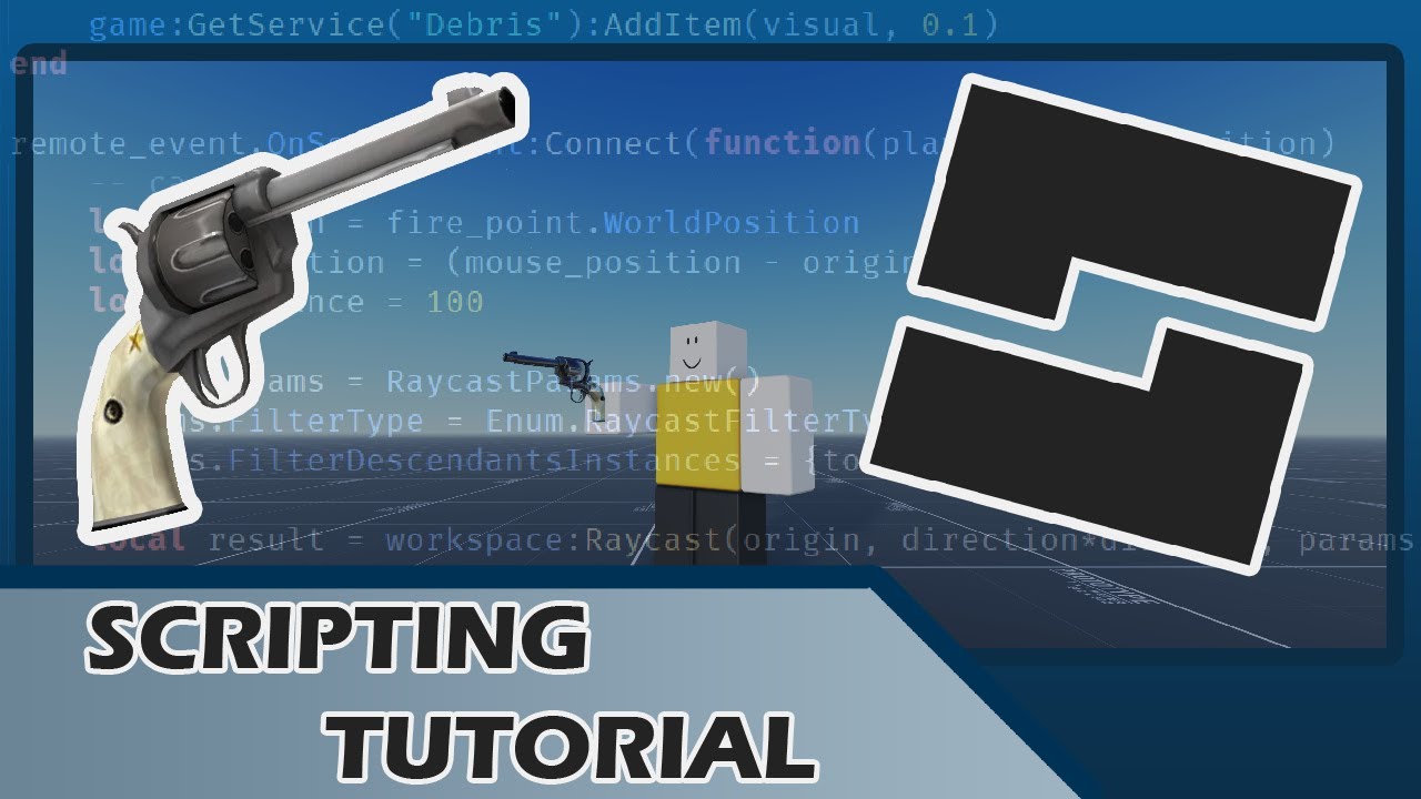 Super Simple Gun Tutorial in Roblox Studio