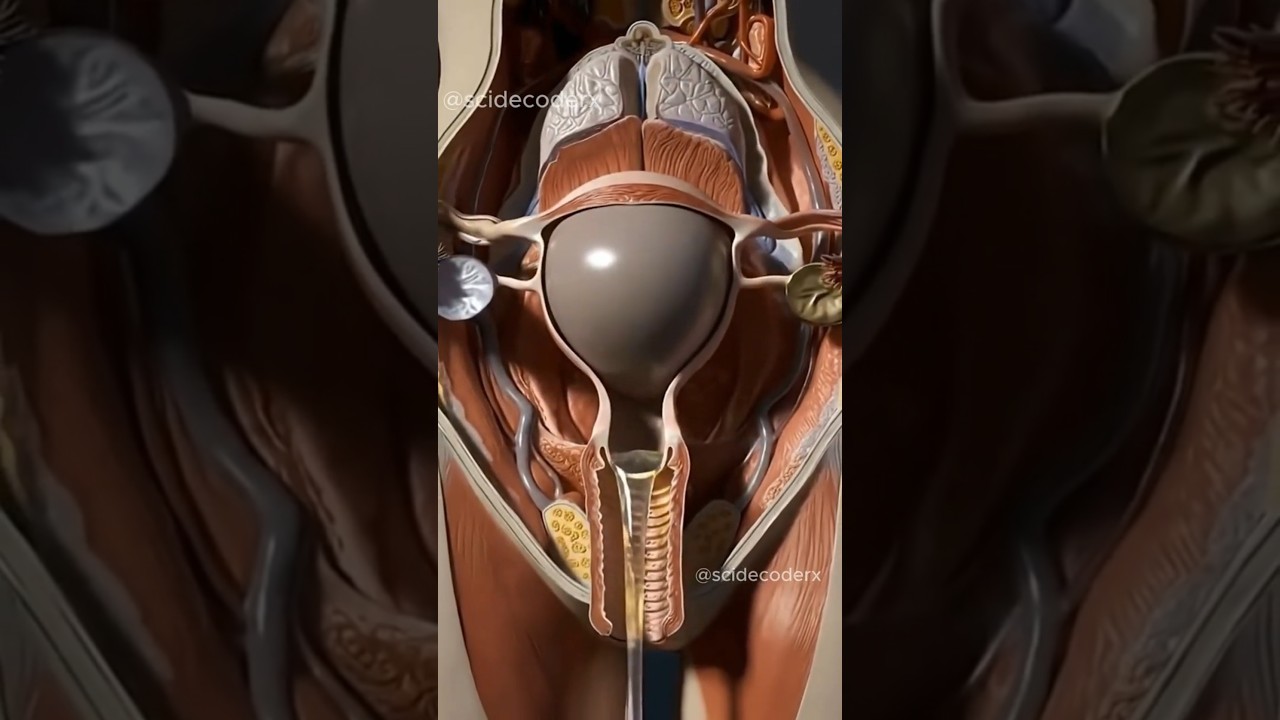 Dynamic Pelvic Structure and Movement | Ultra-Realistic 3D Medical Visualization (Educational only)