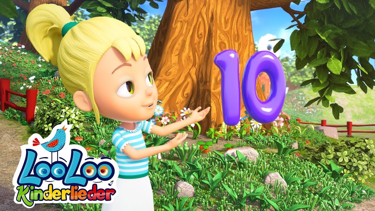 🔟Zahlenlied 1-10 - Zahlen lernen für Kinder - Musik für Kinder | LooLoo Kinderlieder