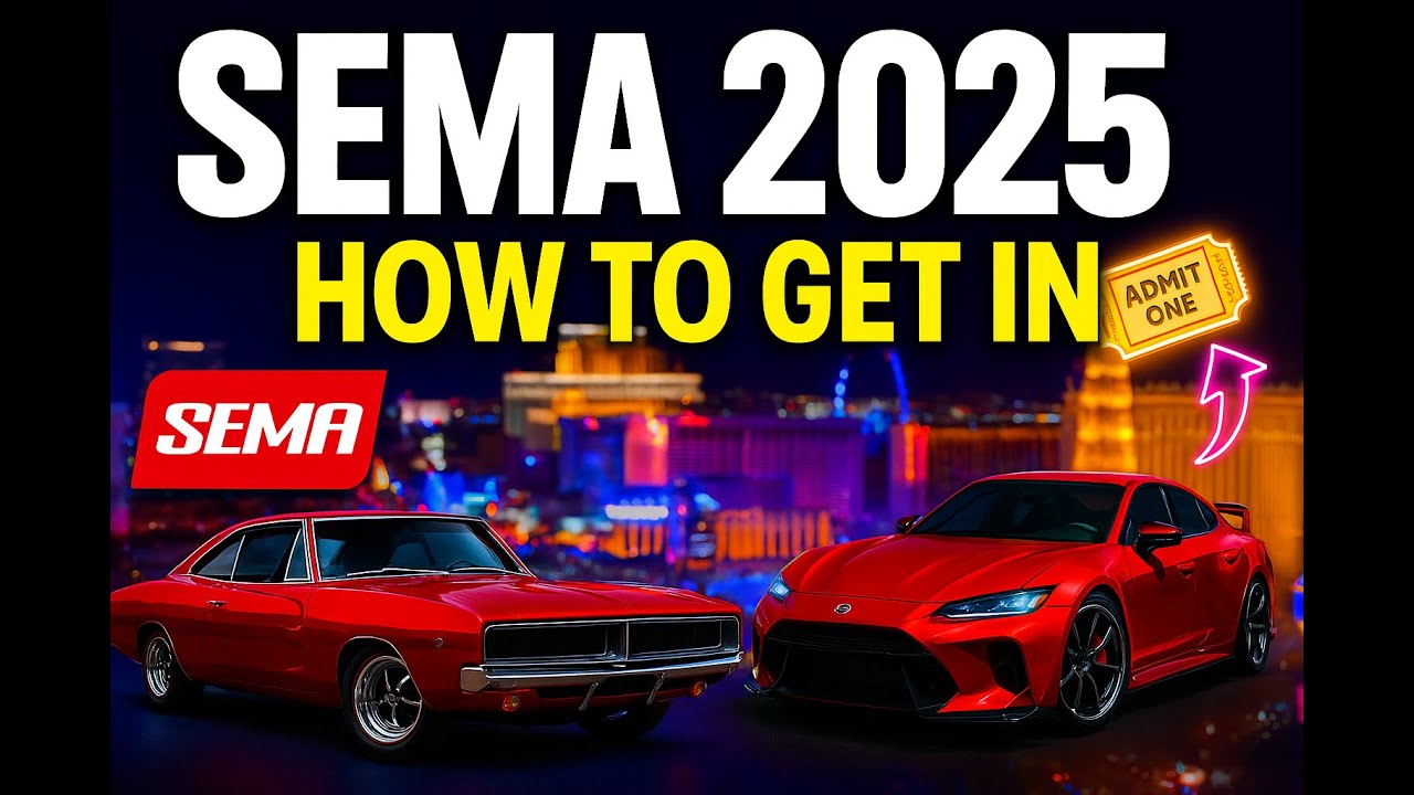 Хотите посетить SEMA 2025? Вот как попасть на выставку