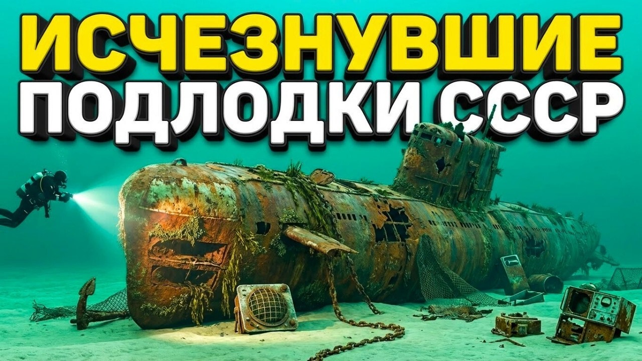 5 ИСЧЕЗНУВШИХ ПОДЛОДОК СССР! ШОКИРУЮЩИЕ ТАЙНЫ КОТОРЫЕ СКРЫВАЛИ 100 ЛЕТ!