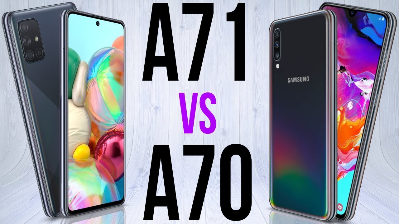 A71 vs A70 (Comparativo)
