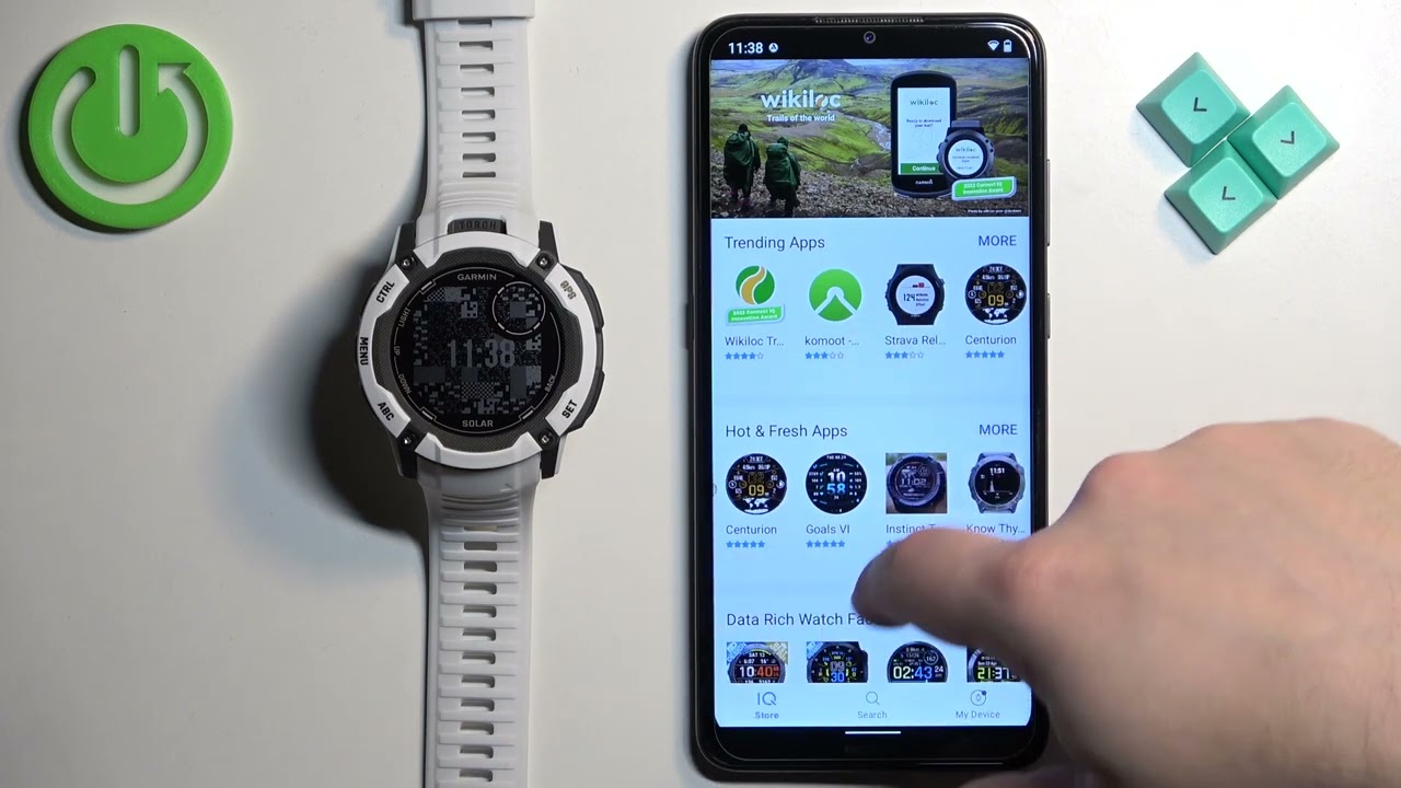 Как установить приложения на GARMIN Instinct 2X Solar