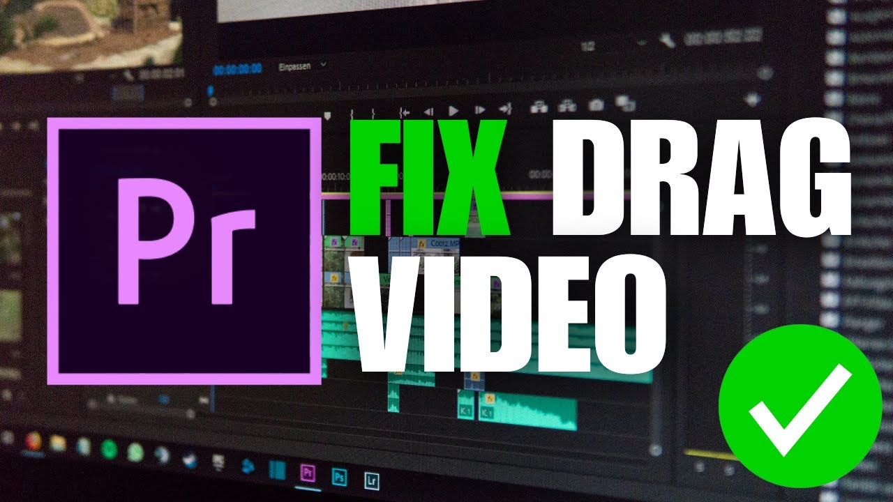 Adobe Premiere Pro не может перетаскивать видео на временную шкалу (ИСПРАВЛЕНИЕ)