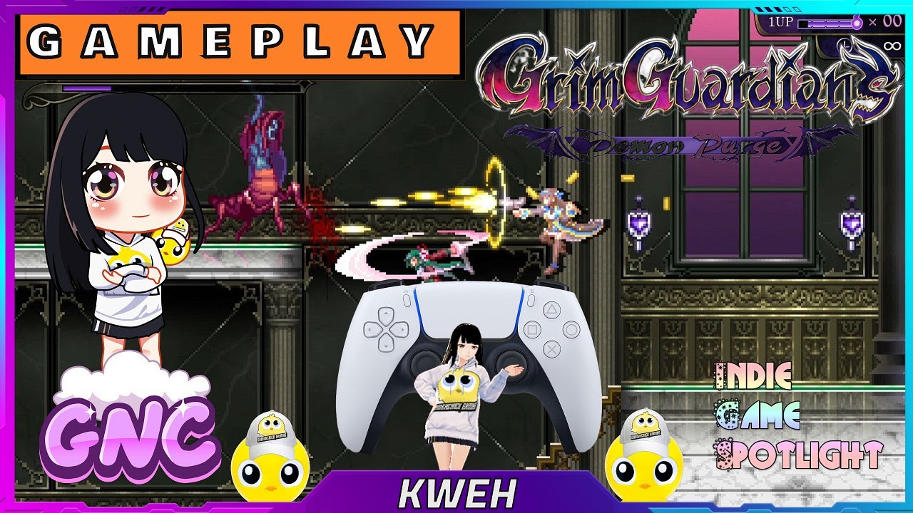 GRIM GUARDIANS: DEMON PURGE | GAMEPLAY | PS4/PS5 | Indie Game Spotlight