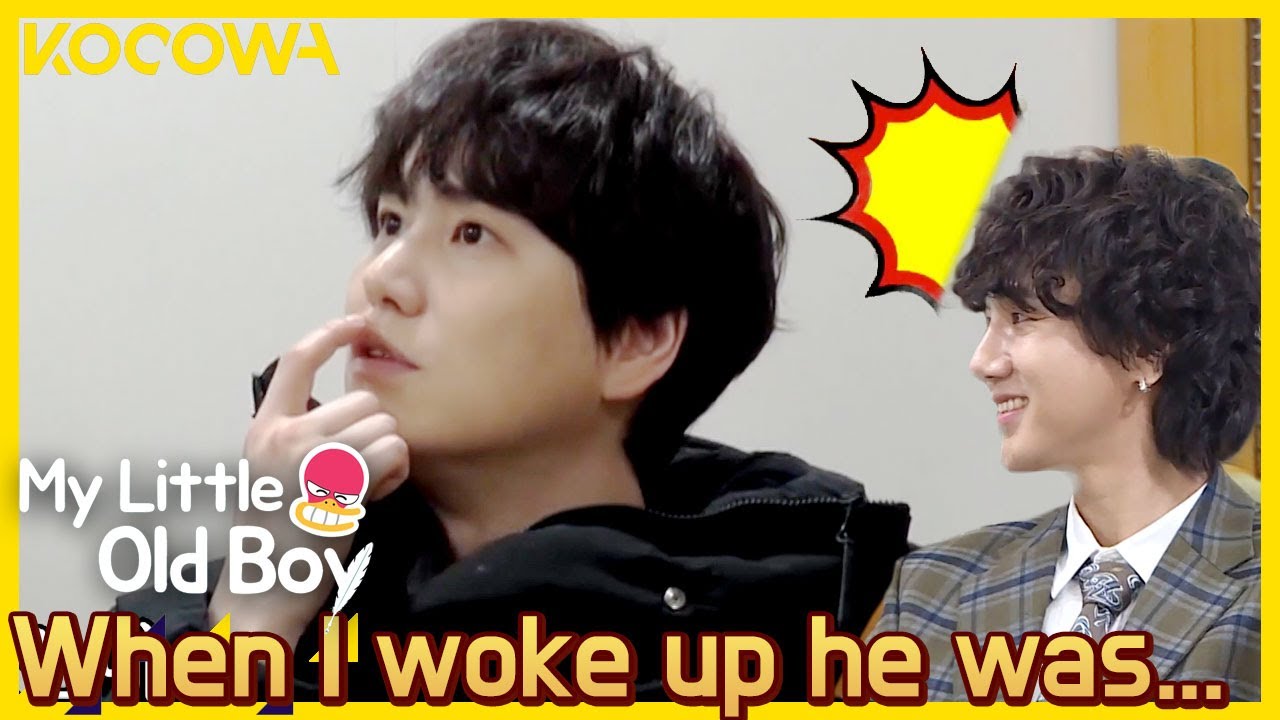 Ye Sung's secret sleeping habit is revealed l My Little Old Boy Ep284 [ENG SUB]