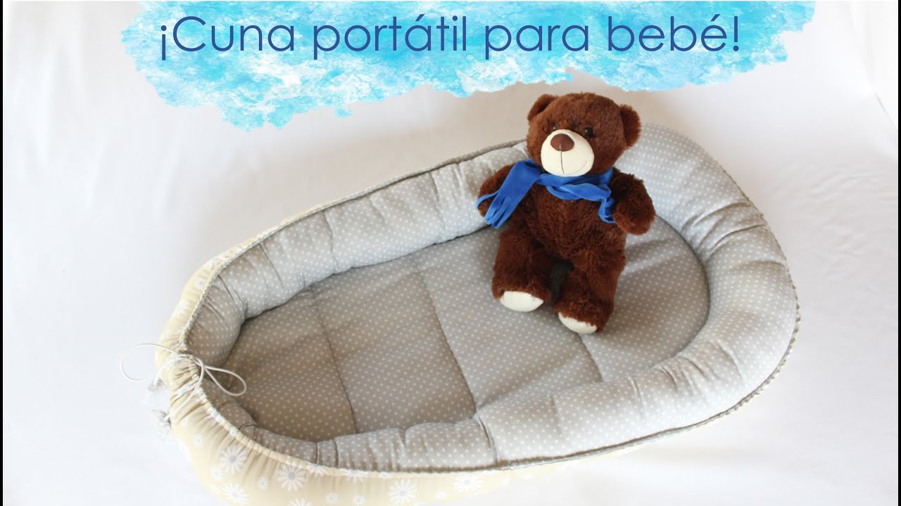 Cómo hacer una cuna portátil para bebé | ACERICO TELAS