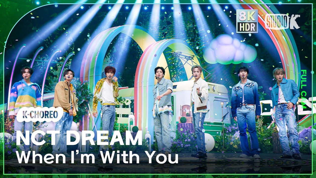 [K-Choreo 8K HDR] 엔시티 드림 'When I’m With You' (NCT DREAM Choreography) 🎧공간음향.Ver @MusicBank 241115